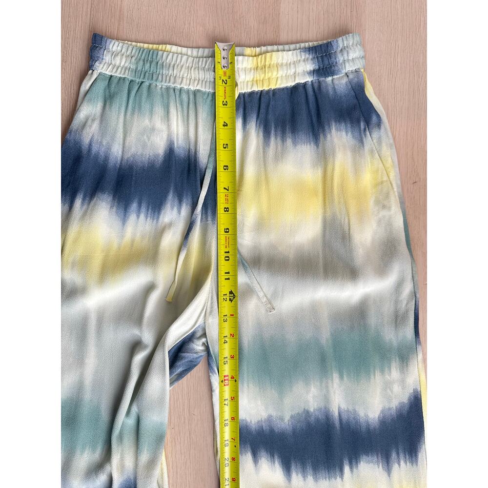 Zara Gradient Silk Drawstring Multicolor Pant - S… - image 8